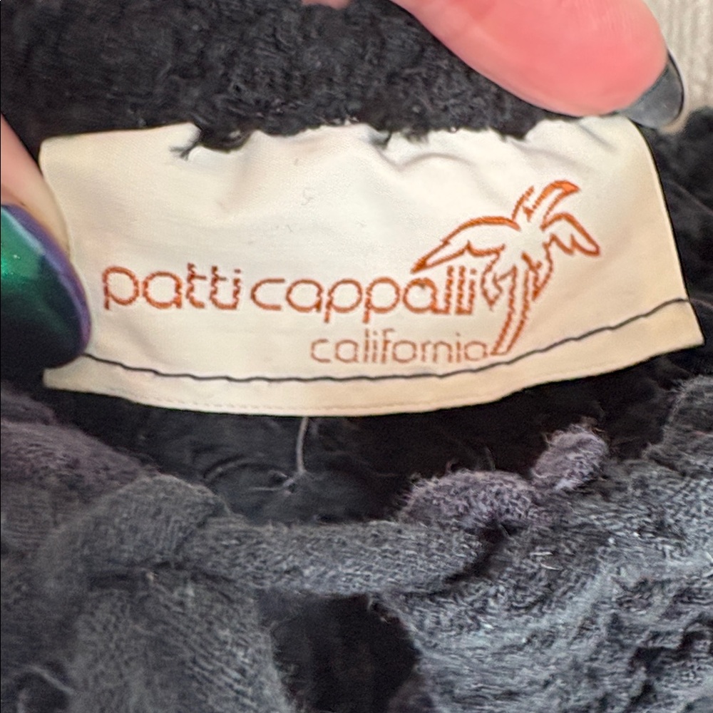 Vintage Patti Cappalli Bi-Rage 70s Boho Ruffle Maxi Dress Size small - Picture 2 of 9